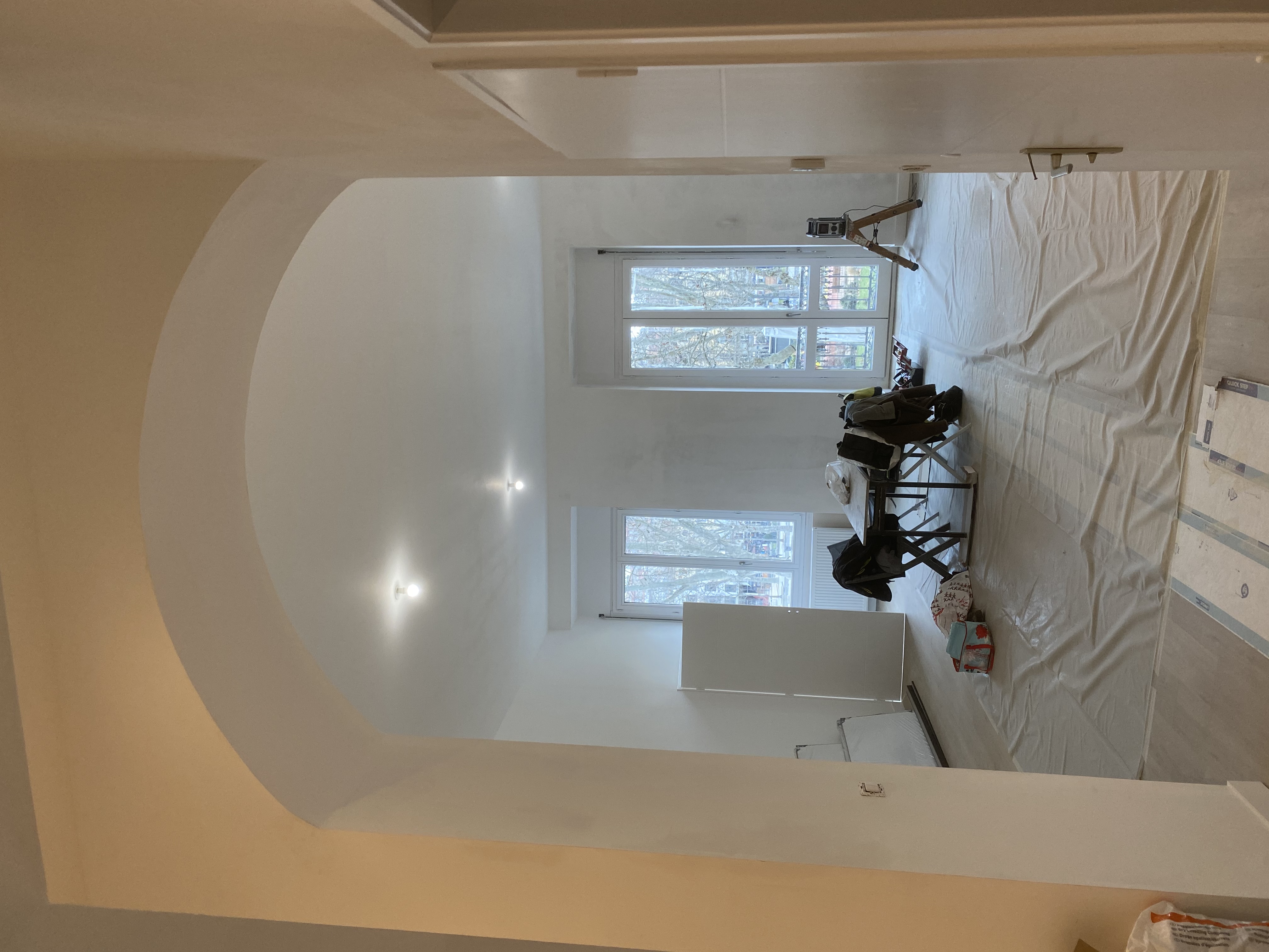 chantier après